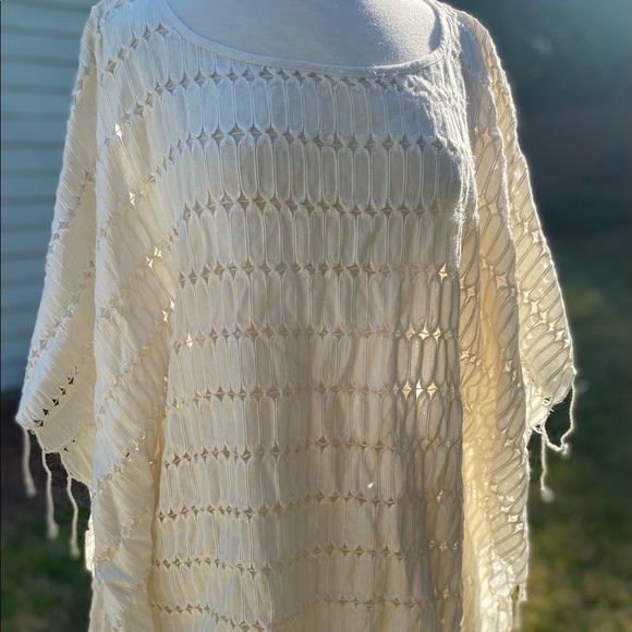 Chico’s Fringe NWT Poncho - Picture 3 of 6